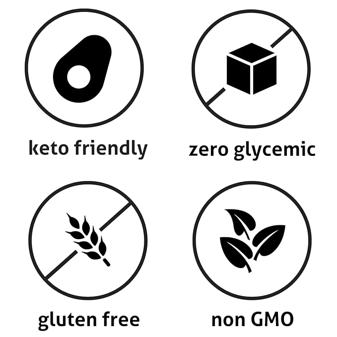 Wholesome Yum Zero Sugar Honey Substitute (Keto) - Natural Sugar Free Honey Alternative With Monk Fruit & Allulose - Zero Net Carbs, Non GMO, Gluten Free, No Aftertaste (11 oz)