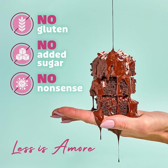 Dilettoso's Organic Gluten-Free Oat Flour Baking Mix | Chocolate | Pancakes, Waffles, Cupcakes, Brownies, and Cookies | 10oz AMORE Mix (1 Box)