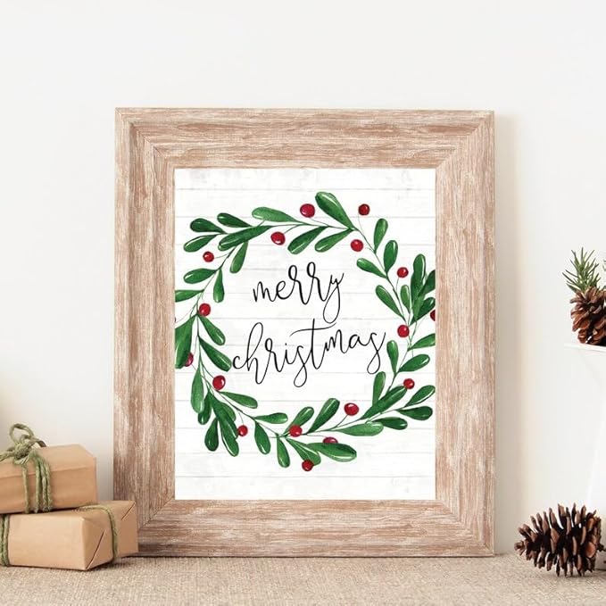 DGAGA 17PCS Christmas Silk Screen Stencils, Chalk Paste and Transfers, Winter Self-Adhesive Reusable Stencils for Painting on Wood, Fabric, Home Decor, With Mini Squeegees Set