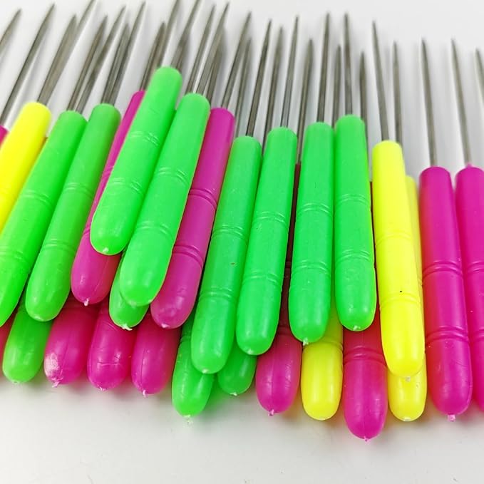 RONYOUNG 36PCS Sugar Stir Needle Scriber Needle Biscuit Icing Pin DIY Baking Pin Stainless Steel Pin Icing Sugarcraft Cake Decorating Needle Tool