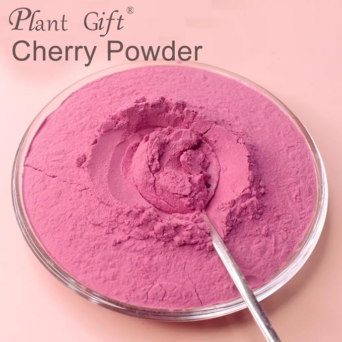 100% Pure Cherry Powder 100g/3.52oz Natural Freeze Cherry Juice Flour | Cherry Powder for Smoothies, Shakes, Baking & Drinks,| Free from Preservatives