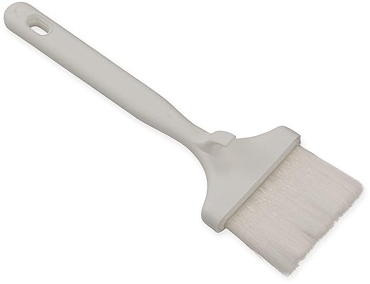 SPARTA 4040202 Meteor Nylon Basting Brush With Nylon Bristles, 3 Inches, White, (Pack of 12)