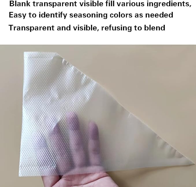 Piping Bags - 10 Inch Disposable Icing Bags, Disposable Decorating Bags for Frosting, Pastry Bags Disposable, Great for Cakes and Cookies Decoration (200 PCS)