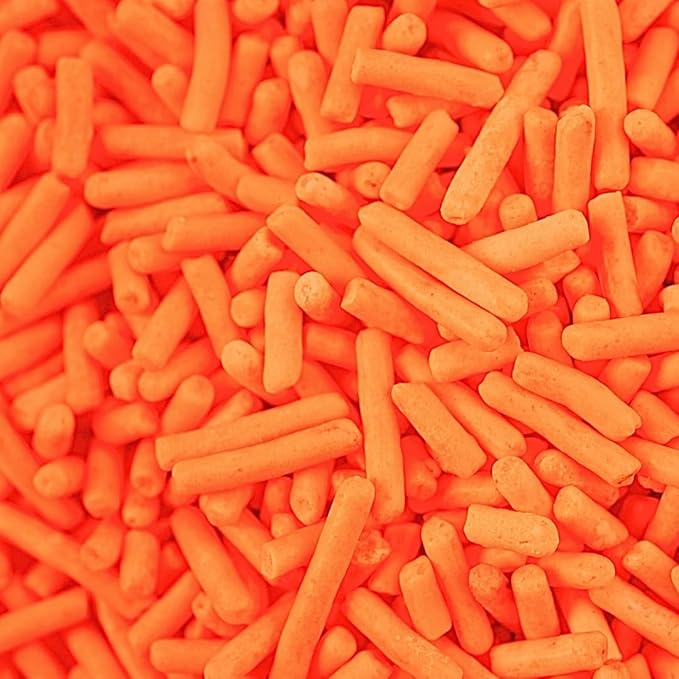 GranAroma Orange Sprinkles, 14.4 oz, Decorative, Cakes & Cupcakes