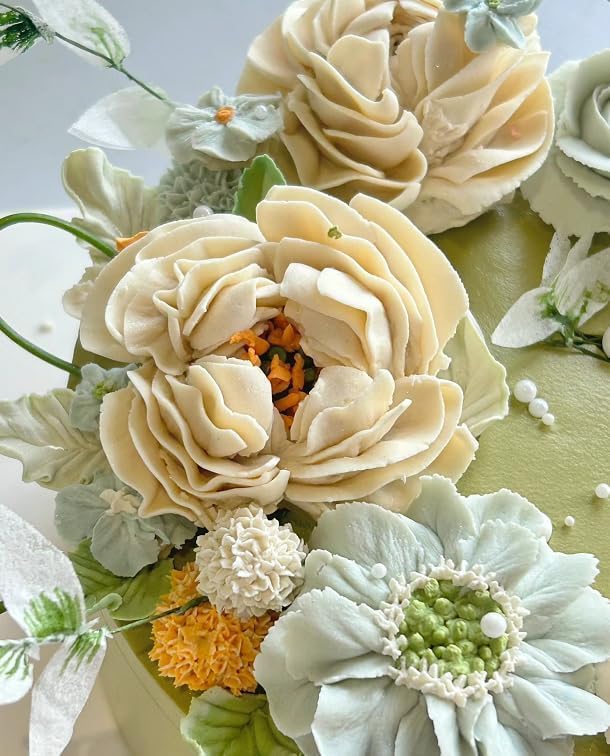 Silver Cake Icer Tips Large Decorating Icing Tips, Crumb Coat Piping Tips for Cake Decorating, Decorating Tools, Icing and Piping Tips (#201)