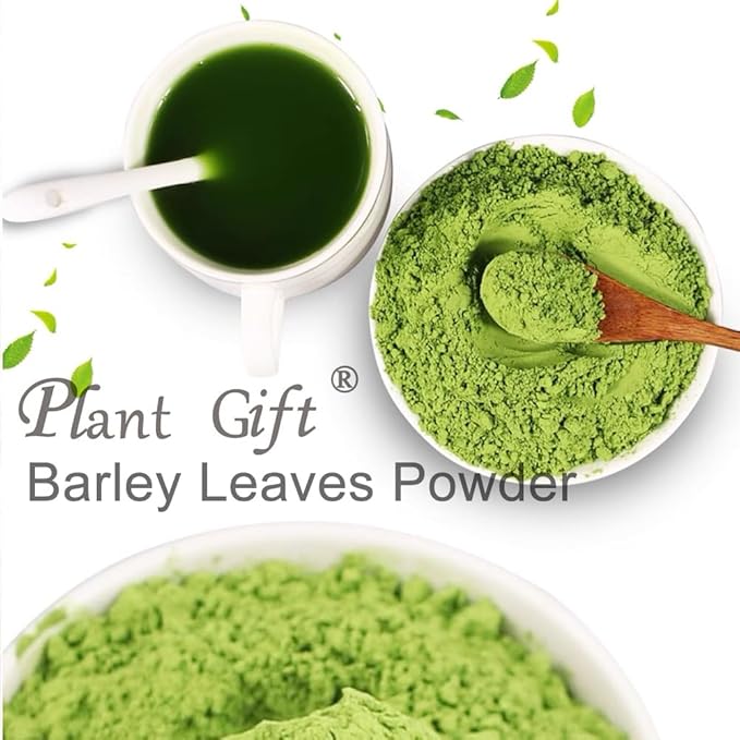 100% Pure Barley Leaves Powder 100g/3.52oz Natural Barley Leaves Flour | Barley Grass Powder for Smoothies, Shakes, Baking & Drinks,| Free from Preservatives
