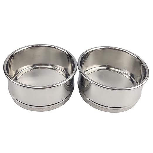 LABALPHA 2000 Mesh Lab Sieves, Test Sieve #2000 Mesh, 4'' Diameter, 304 Stainless Steel Wire Cloth (0.0065mm)