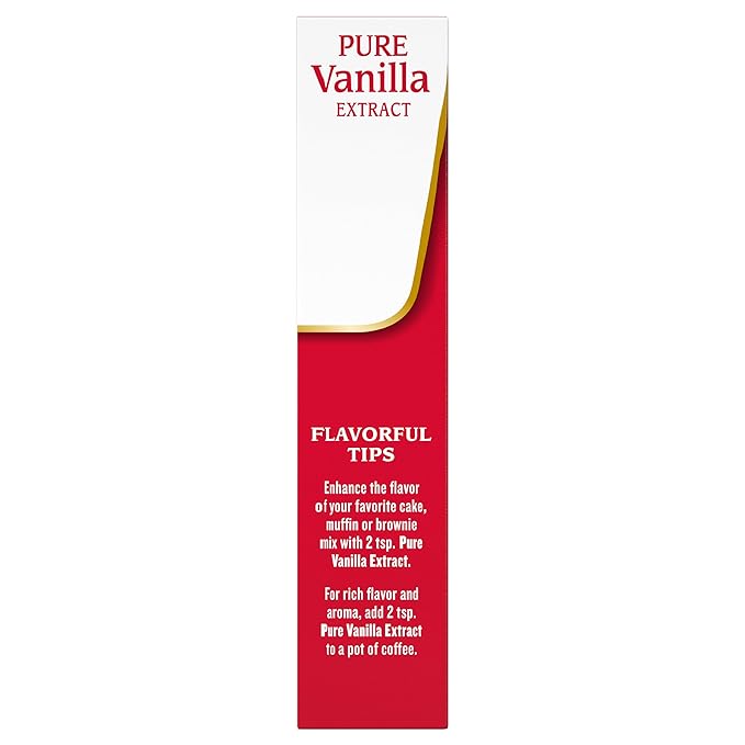 McCormick Vanilla Extract, Pure, No Corn Syrup, Gluten Free, Rich, Sweet Flavor and Aroma for Baking and Savory Dishes, 2 fl oz