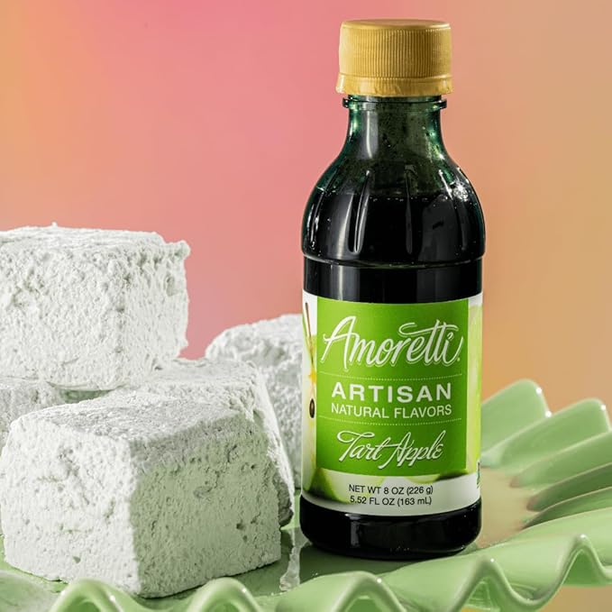 Amoretti - Natural Tart Apple Artisan Flavor Paste, 2.2 lbs, Perfect For Ice Cream, Beverages, Cakes, and more, Preservative Free, Vegan, Gluten Free, No Artificial Sweeteners, Highly Concentrated