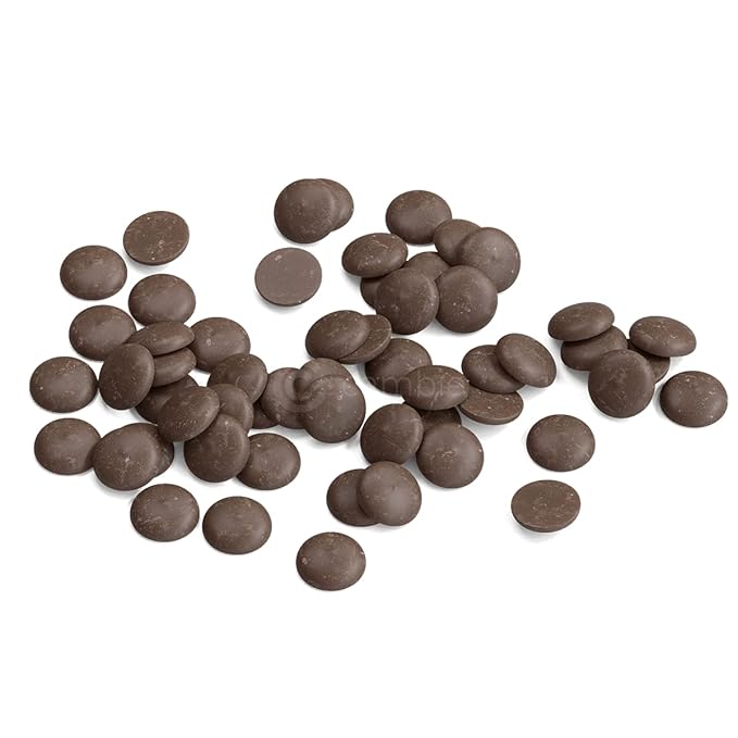 Cambie Dark Chocolate Couverture 54.5%, 2 Pounds of Dark Chocolate Chips, European Style Couverture for Chocolatiers, Pastry Chefs, Home Bakers, and Professionals, 2 Pounds