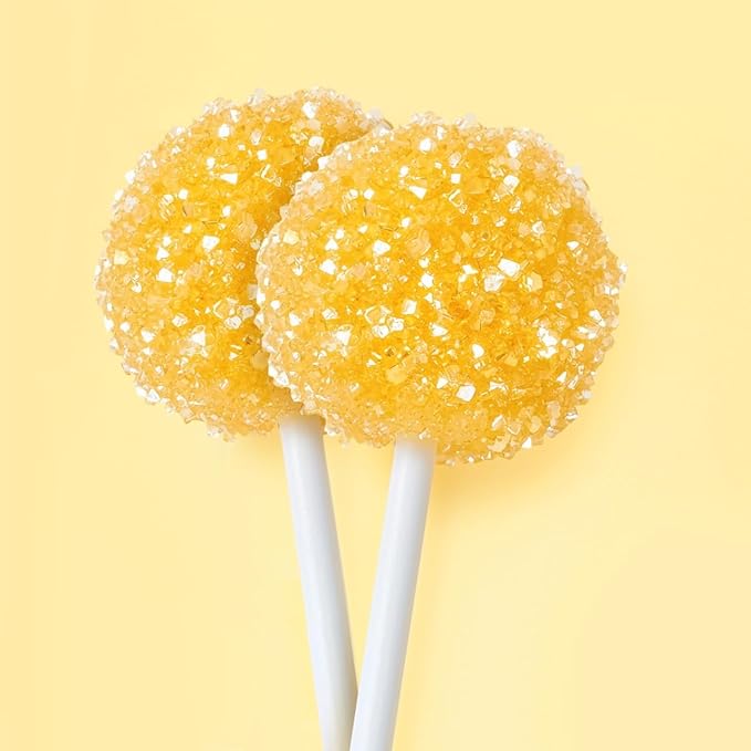Yellow Sanding Sugar 150g (5.3 oz) - Edible Sparkling Sugar for Baking Decorations, Cookies, Cakes, Ice Cream Toppers, Cupcakes - Vibrant Yellow Color Sugar Crystals