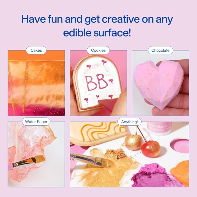 Colour Mill Food Coloring Activator – 50ml Luster Dust Activator – Food Paint Luster Activator Solution for Cookies, Candies, Lollipops – Ideal for Food Painting or Airbrushing – Quick-Dry, Food-Safe