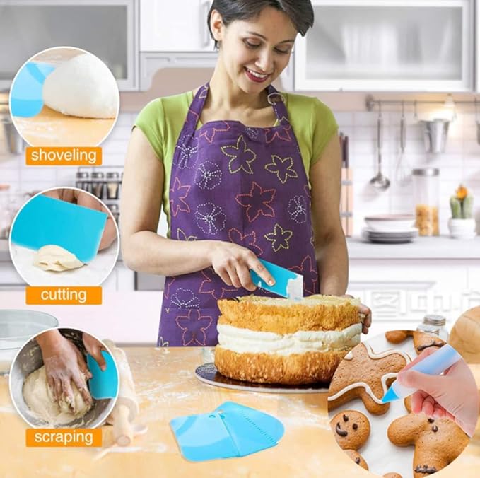 Cake Decorating Kit, 255PS, Round Opening, Cake Decorating Supplies, Piping Bags and Tips Set