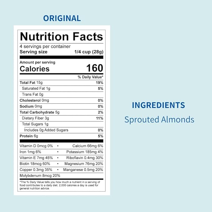 Daily Crunch, Zero Seed Oils, Gluten Free, 4oz (6 Pack, Original Sprouted)