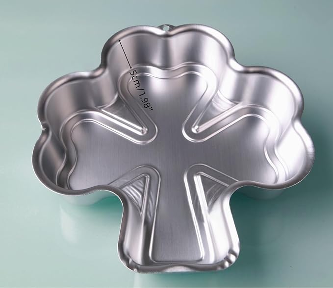 Ulalaza Aluminum Cake Mold 3D Flower Shape Baking Pan DIY Birthday Cake Mould Kitchen Supplies