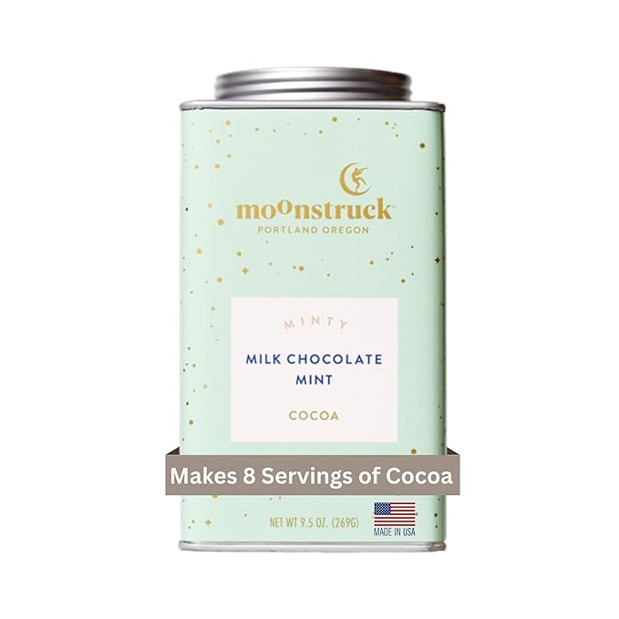 Moonstruck Chocolate Mint Chocolate Mint Hot Cocoa Mix, 9.5oz (Pack of 1)