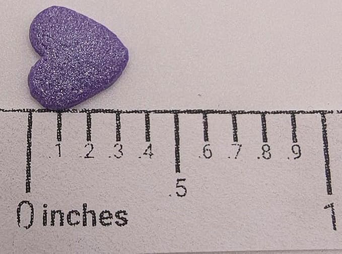 NCS Pearl Purple Heart Edible Sprinkles, 8 ounces