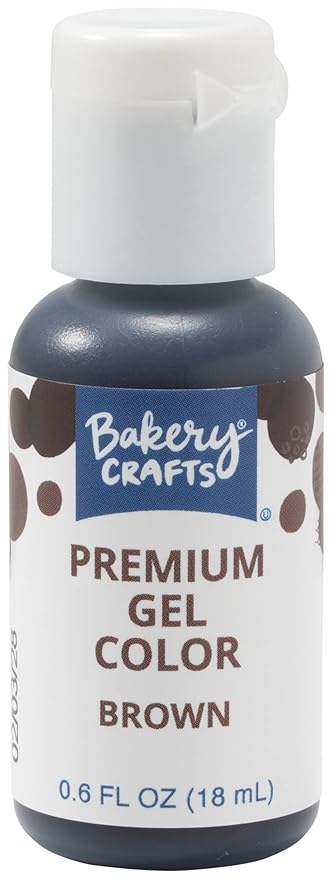 Bakery Crafts Premium Gel Food Coloring 12 Bottle Assortment, 7.2 Fl Oz, Highly Concentrated Food Safe Dye Color For Use with Cake Mix, Buttercream, Whipped Icing, Fondant & Piping Gel, 12 x 0.6FL - Made In The USA