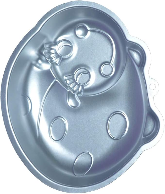Ulalaza 3D Ladybug Baking Pan Aluminum Cake Mold DIY Birthday Cake Mould Kitchen Supplies
