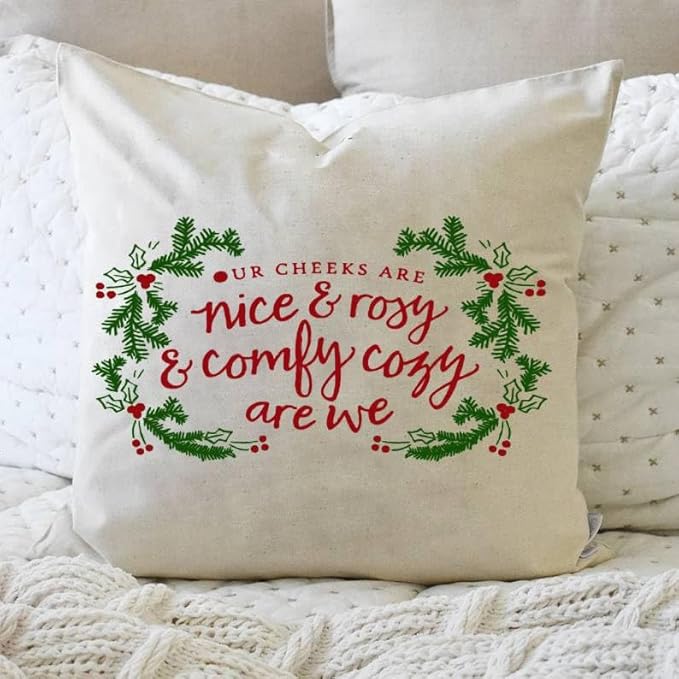 DGAGA 17PCS Christmas Silk Screen Stencils, Chalk Paste and Transfers, Winter Self-Adhesive Reusable Stencils for Painting on Wood, Fabric, Home Decor, With Mini Squeegees Set