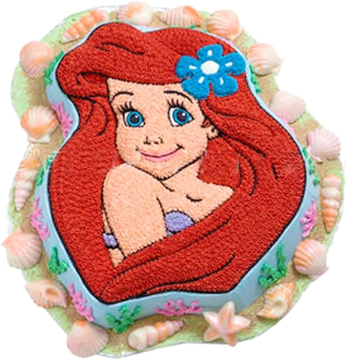 Princess Doll Girl Shaped Birthday Cake Pan, Aluminum 3D Baking Mould Tin