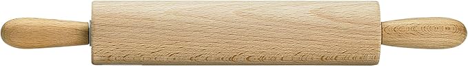 Mrs. Anderson’s Baking Embossing Rolling Pin, Paisley Design, European Beechwood
