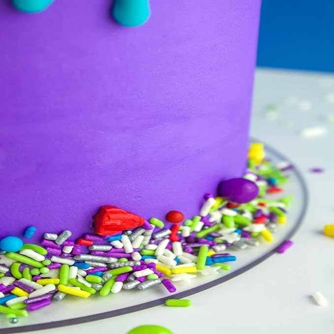 Rocket Galaxy Sprinkles, Edible Cosmic Outer Space Sprinkles for Cake Decorating Jimmies, Nonpareils, Sugar Pearls, Rocket Quins - Astronaut Spaceship Sprinkles for Cupcake Decorating Decorations