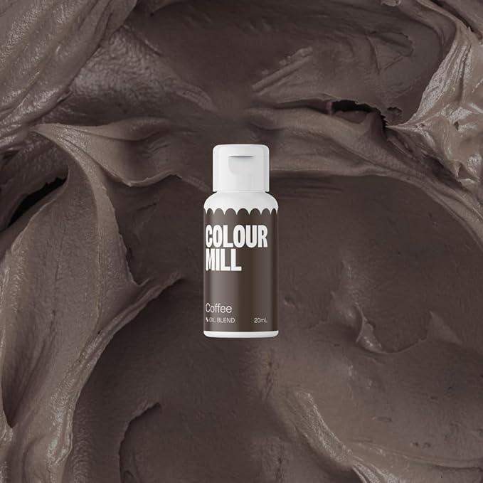 Colour Mill Oil-Based Food Coloring, 20 Milliliters Coffee