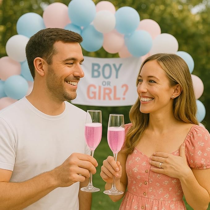 Brew Glitter Baby Pink Gender Reveal Color Changing Edible Drink Glitter (4g, 1x Jars) for Clear Cocktails, Mocktails and other Beverages!