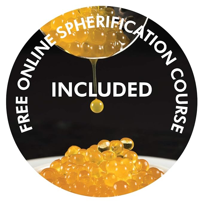 Pure Sodium Alginate (Molecular Gastronomy) ⊘ Non-GMO Vegan OU Kosher Certified - 50g/2oz