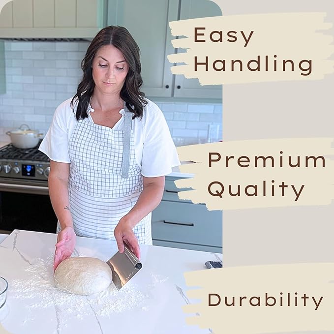 Simply H&K - All-in-One Sourdough Bread Kit with Thermometer & Bread Bag - Proofing Basket - Sour Dough Kit - Gift Giving
