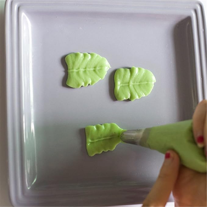 FantasyDay 7-piece Stainless Steel Piping Tips Piping Nozzles Cake Decorating Supplies Cookies Cupcake Icing Decorating Supplies Decorating Kits Frosting Icing Tips Baking Set Tools