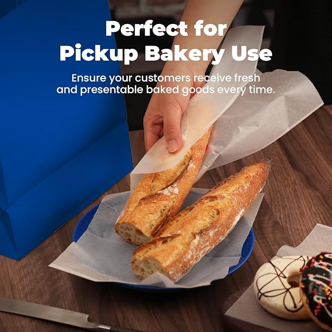 Fit Meal Prep [6000 Pack] 15 x 10.75" Wax Paper Sheets for Food, Interfolded Precut Deli Paper, Pop Up Grease-Proof Sandwich Paper Wraps, Waterproof for Lunch, Food Basket, Microwave Cover, BBQ