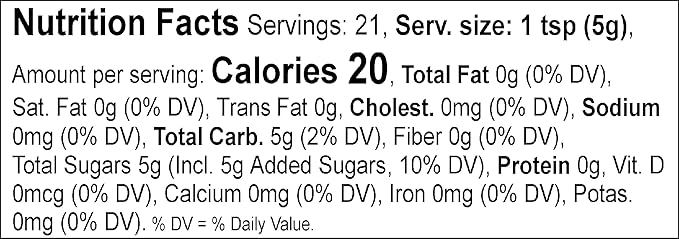 Betty Crocker Vanilla Bean Flavored Sugar – Classic Dessert Sugar for Baking, Drinks & More, 3.7 oz