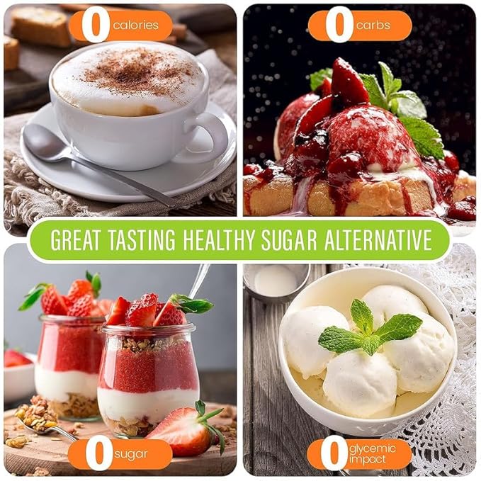 Stevia Select Liquid Stevia Drops - Zero Calorie Sweetener - All Natural Stevia Extract Sweetener Stevia Drops Sweetener Keto Sugar Substitute 2 Oz (2 Pack)