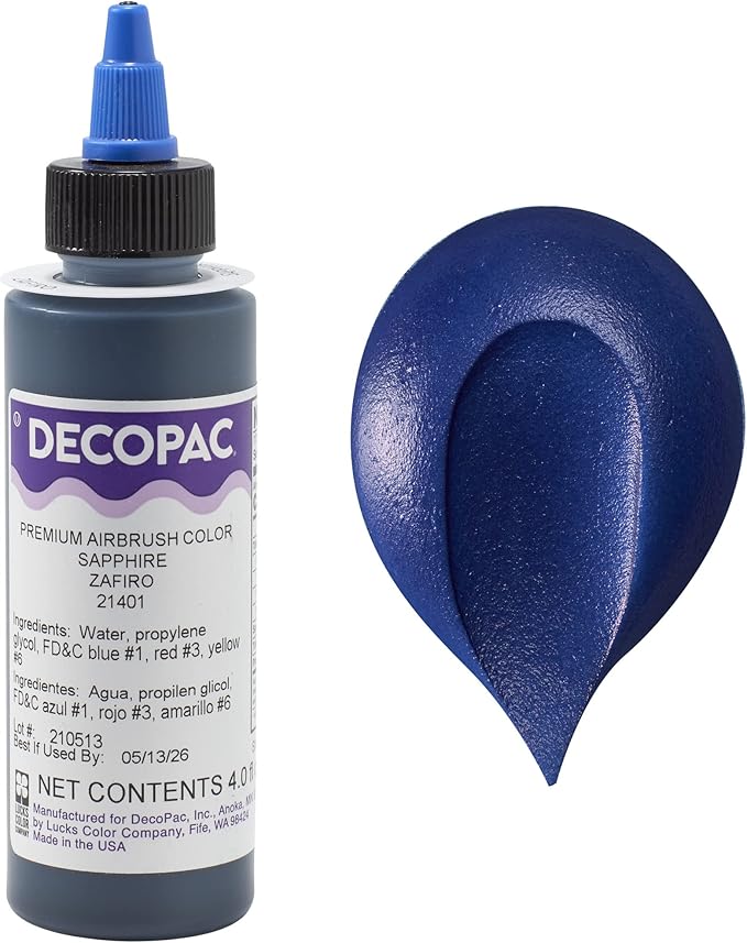 Sapphire Blue Premium Airbrush Color - 4 fl oz