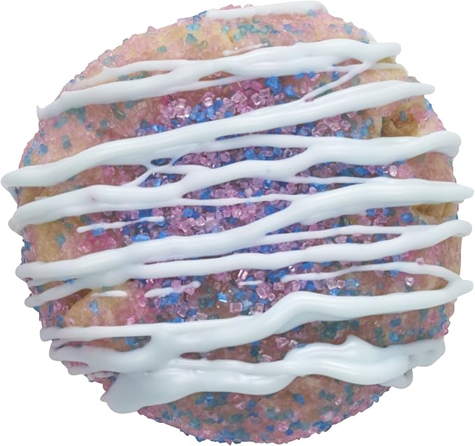 DECOPAC Cotton Candy Flavoured Sanding Sugar, 33oz, Fancy Sprinkles in Handheld Container, Edible Sprinkles For Drink Rims, Celebration Cakes, Cupcakes, Cookies