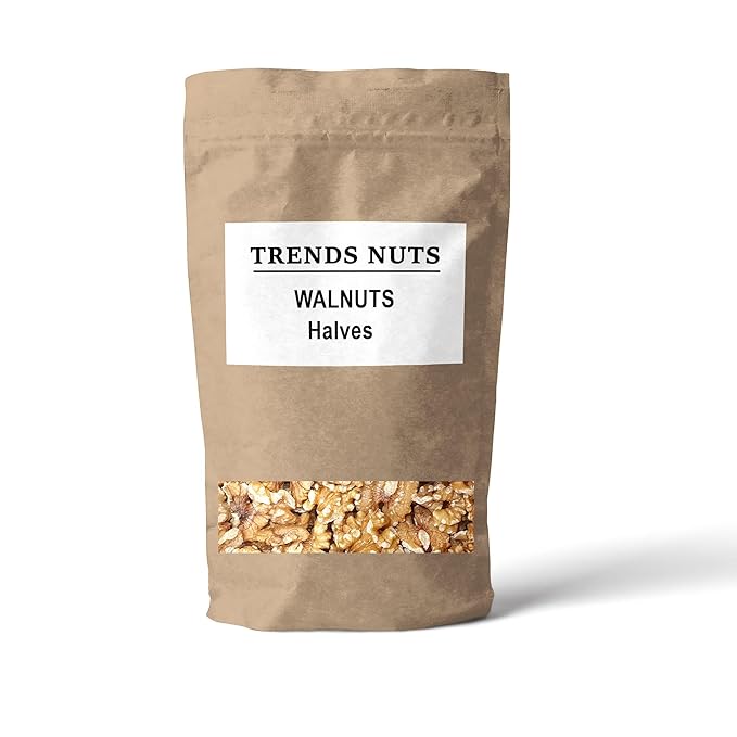 Walnut Halves – Fresh, Raw & Natural, Perfect for Baking, Snacking, and Cooking (6 LBS)