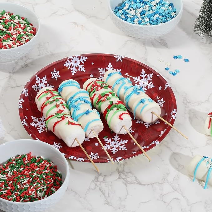Christmas Sprinkles Bulk - 1.6 Pounds - Holiday Jimmies - Red White and Green Xmas Baking Toppings for Cookies, Cakes, Cupcakes, and More!