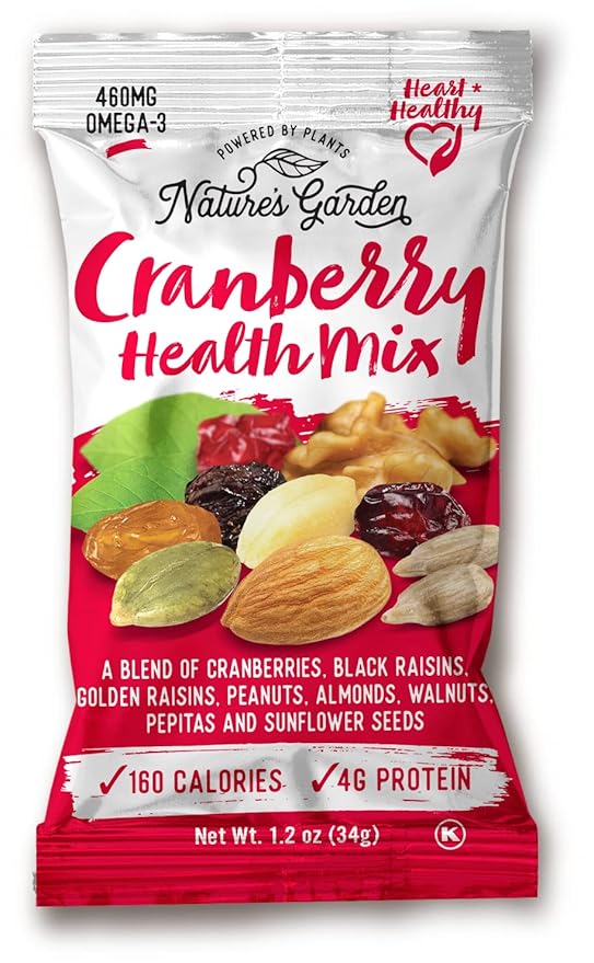 Nature's Garden Trail Mix Snack Pack - 28.8oz. (Pack of 3)