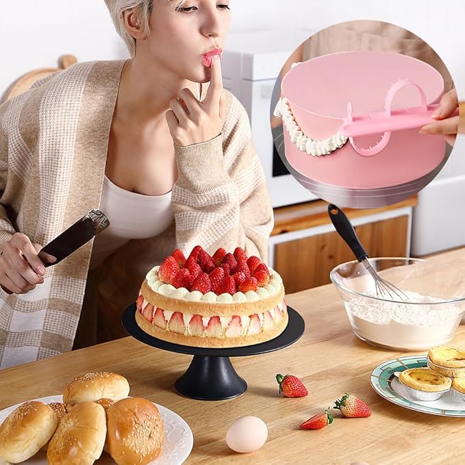 5PCS Cake Arch Guide Tool, Cake Curved Decorating Tools, Fondant Tool Cake Swag Marker, Convenient for Beginners to Use