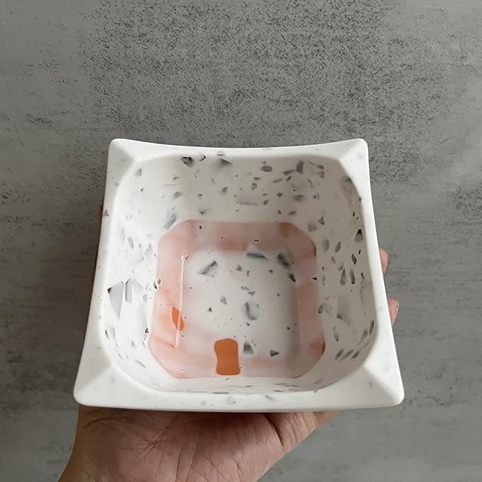 Square Concrete Flower Pot Silicone Mold Succulent Planter Vase Cactus Mold Epoxy Resin Plaster Cement Clay Mould