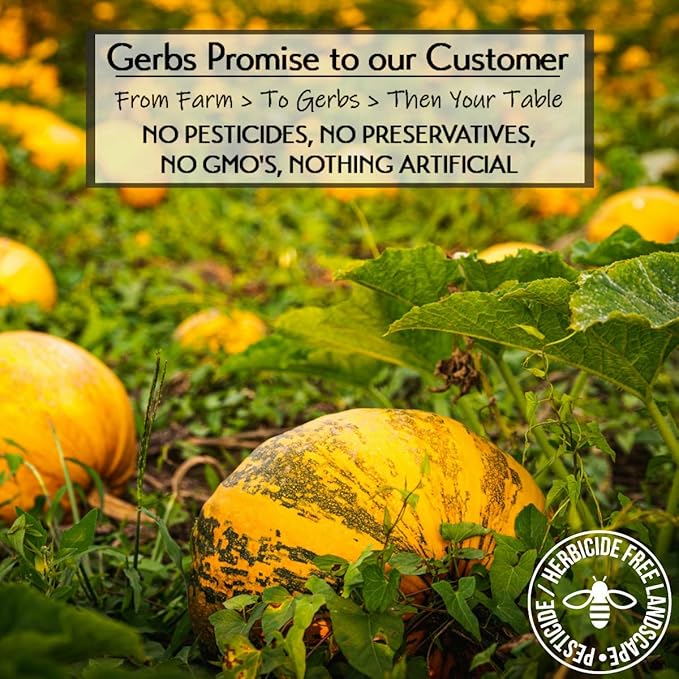 Roasted Unsalted Pumpkin Seeds in Shell by Gerbs – 4 LBS - Top 11 Food Allergen Free & Non GMO - Vegan & Kosher – Premium Whole Pepitas – COG USA