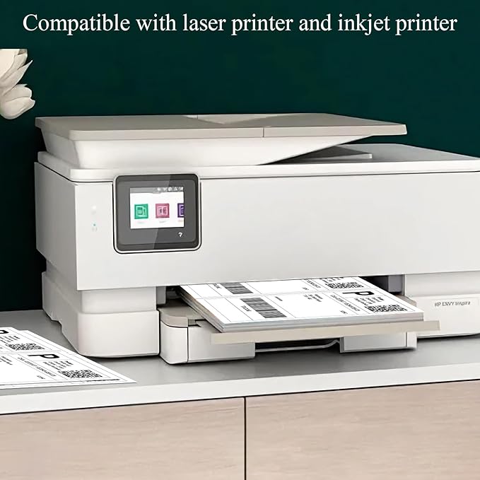 (200 Sheets, 2000 Labels) Sticker Paper, 2" x 4" Shipping Address Labels, 10 Per Page Self Adhesive Mailing Label for Laser and Inkjet Printers