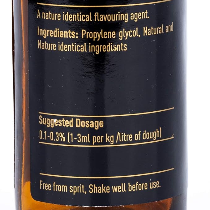 Ossoro Essence Rum N Raisin Food Flavour with No Sugar Added, Non-GMO, Gluten-Free Flavors Perfect for Cakes, Snacks, Ice creams, Candies, Baking