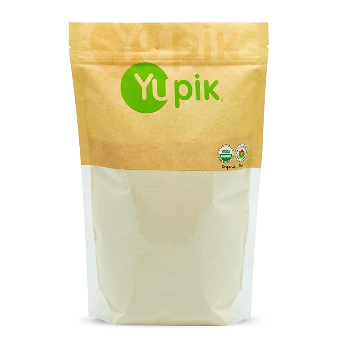 Yupik Organic Amaranth Flour 2.2 lb (35.2 oz), USDA Certified, Gluten-Free, Non-GMO, Vegan, Kosher, Finely Milled Nutty Flour, Non-Flavoured, Ideal for Baking & Cooking