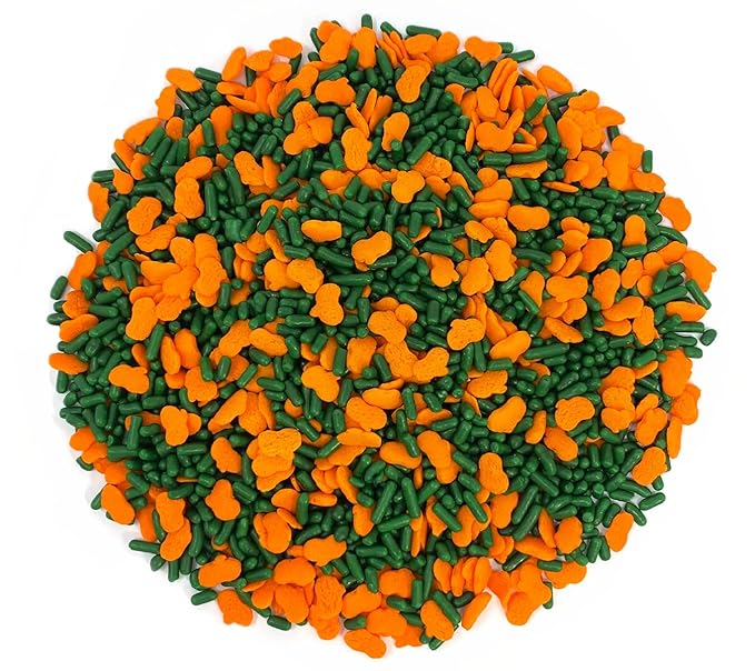 Mystic Sprinkles 4 Cell Sprinkle Assortments (Pumpkin Patch, Petite)