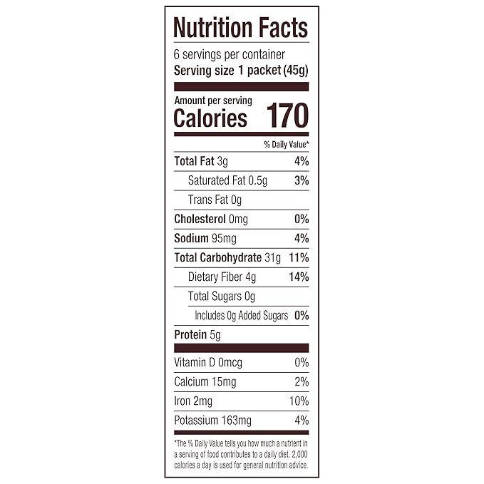 Bob's Red Mill Instant Oatmeal, Classic, 6 Packets Total, Non-GMO, Gluten Free, Whole Grain