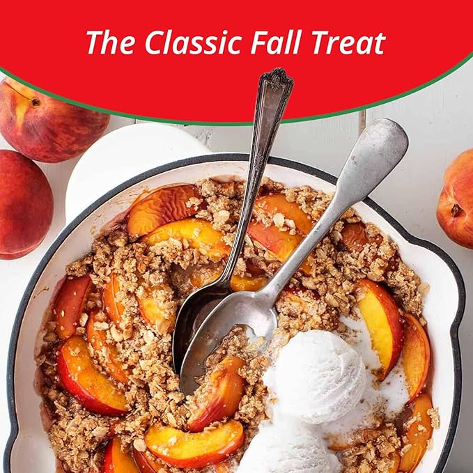 Concord Foods Apple Crisp Mix Easy to Make Dessert with Delicious Ready to Go Ingredients - Sweet, Tender, Fruit Dessert Covered in Buttery, Cinnamon Crumb Topping (8.5 oz Pack of 6)
