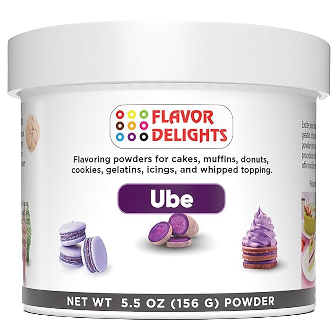Flavor Delights by Angel Specialty Products: Flavored Powder Bakery Mix Ube